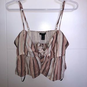 Stripped crop top!